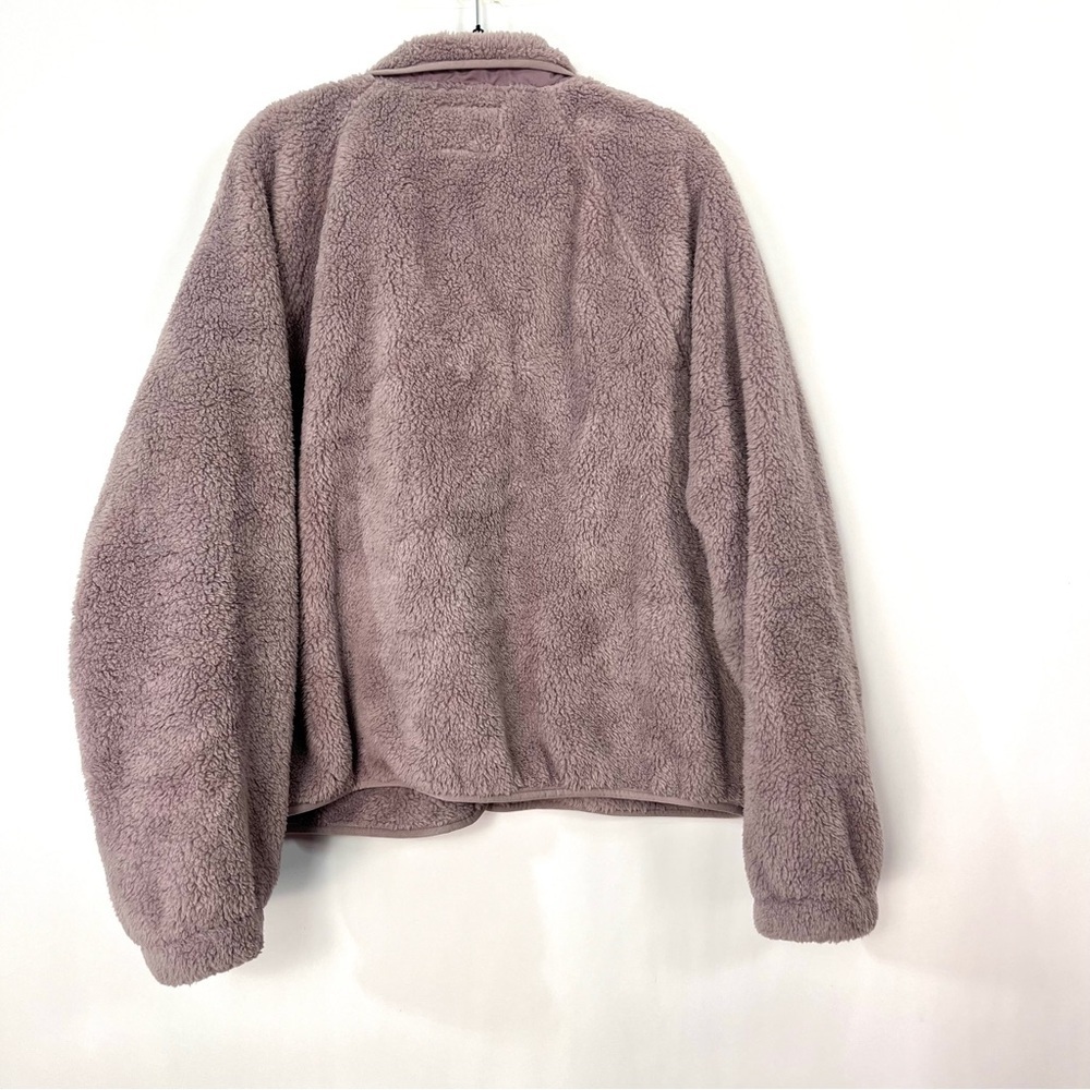 Aeropostale Purple Fuzzy Button Up Jacket Coat Sz XL NWT⚠️ - Picture 2 of 7